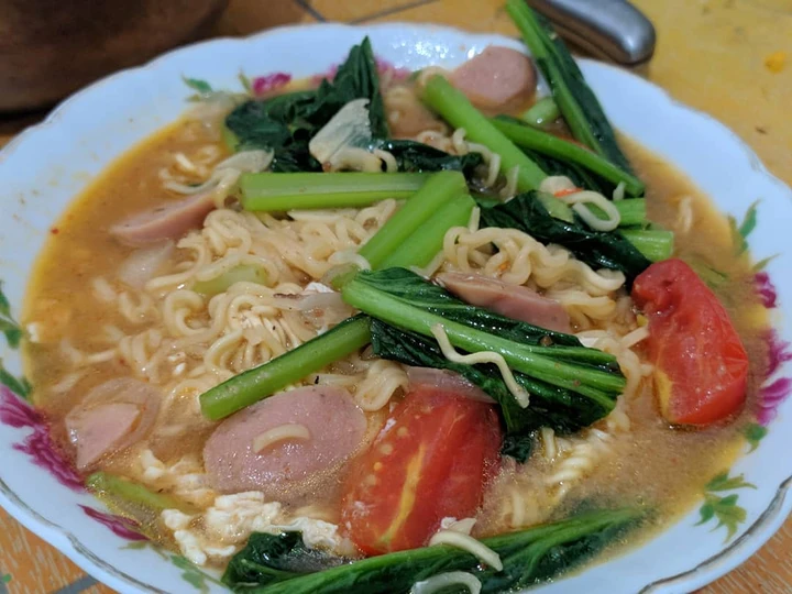 Langkah Mudah untuk Menyiapkan Resep Mie tek tek ala moms yoa yang Lezat Sekali Anti Ribet, Mantap