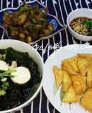 Mâm cơm chay ngày rằm