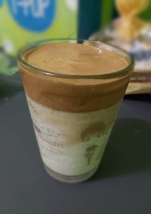 Foto resep Dalgona coffee tanpa mixer