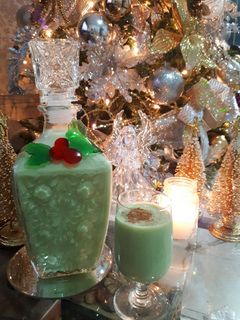 Una foto de Coquito de pistacho - Receta de Puerto Rico