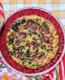 Tortilla de lunes con ensalada del domingo 😅♻️Tortilla, receta comodín por excelencia 🐴