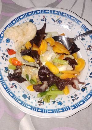 Foto resep Tumis jamur kuping😎😎