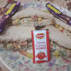 A picture of Corn Creamy Sandwich.