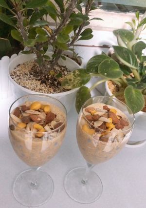 عکسی از دستور معجون پسته 😋😋😋