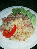 ข้าวผัดแหนม ของคุณลูก