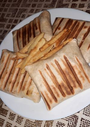 صورة لوصفة ميني طاكوس بحشوة لذيذة🤎