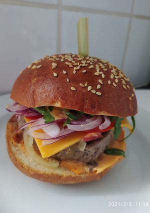 Une photo de Hamburger