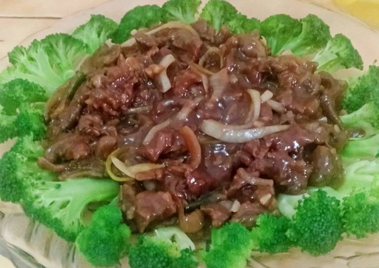 Resep Blackpepper beef simple lezat Anti Gagal