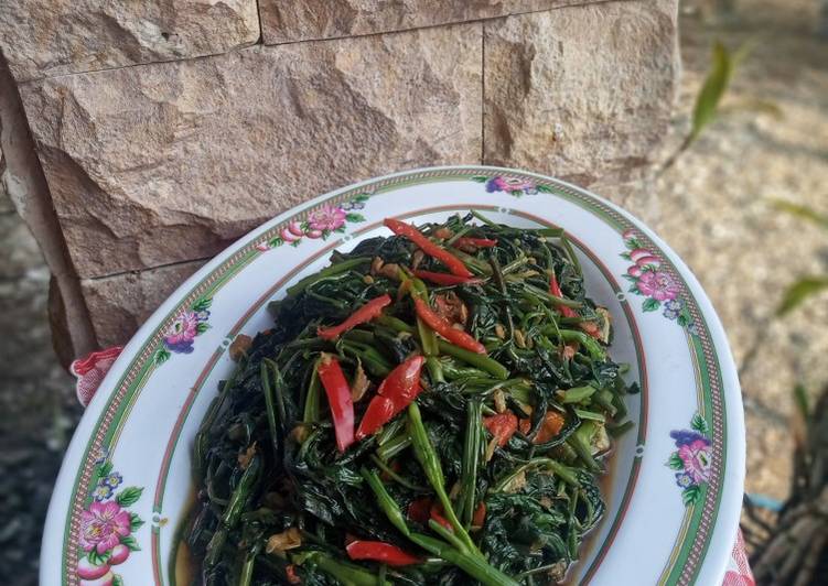Tumis Kangkung Ebi