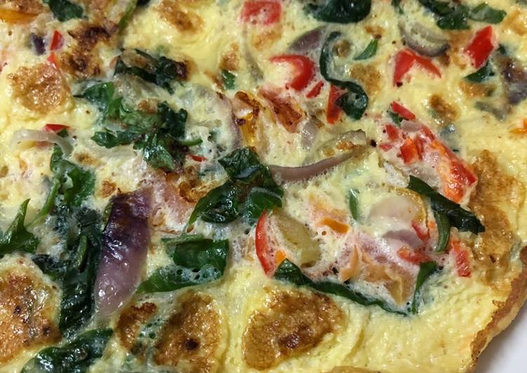 Cara Mudah Masak: Telur Dadar Ala Pizza  Sempena PKP