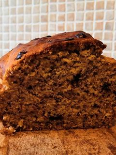 Vegán banánkenyér recept fotója
