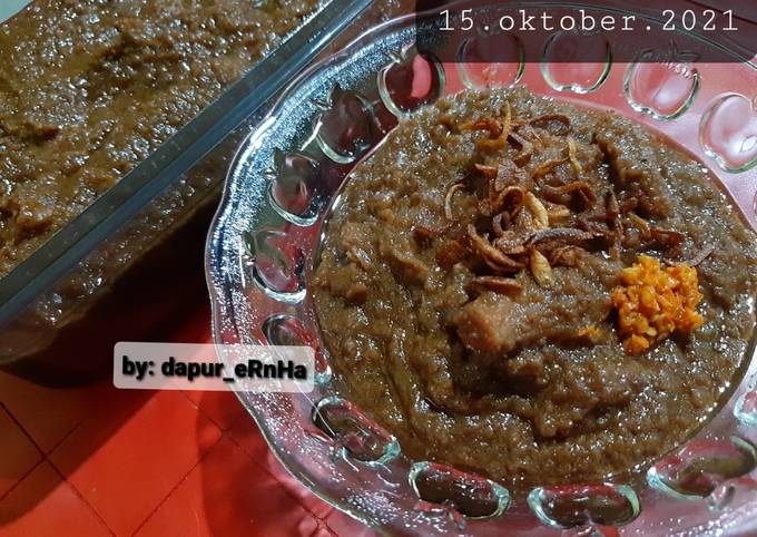 Resep Daging Sapi Masak Bumbu Sate, Sempurna