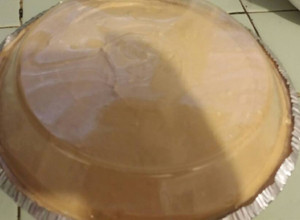Una foto de Cheesecake de dulce de leche