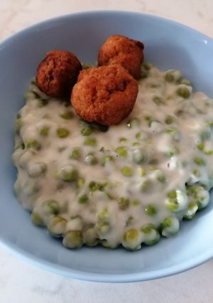 Zöldborsófőzelék recept fotója