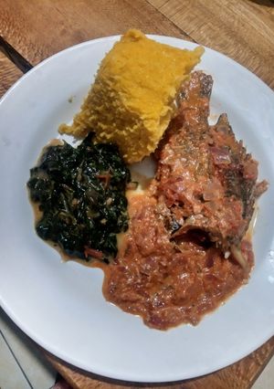 A picture of Simple fish stew.