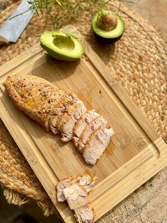 Una foto de Pechuga de pavo asada 100% natural - en airfryer