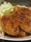 Ayam panggang sos kare