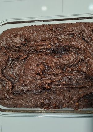 Une photo de Brownie chocolat-patate douce