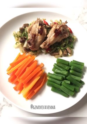 Foto resep Diet pcos sayur+protein