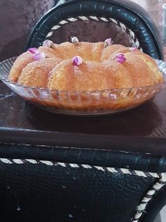 عکسی از دستور کیک خیس کاراملی