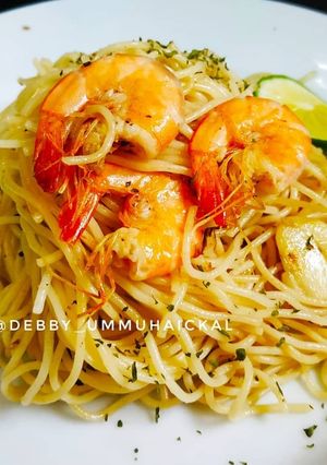 Foto resep Spaghetti Olio e Aglio