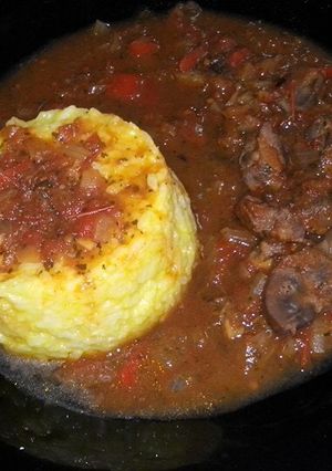Una foto de Guiso con arroz