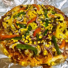 A picture of Homemade pizza.