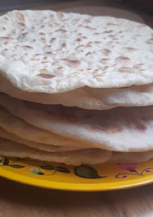 Una foto de Pan plano