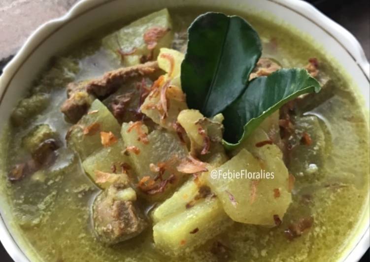 Gulai Daging Kambing dan Bligo