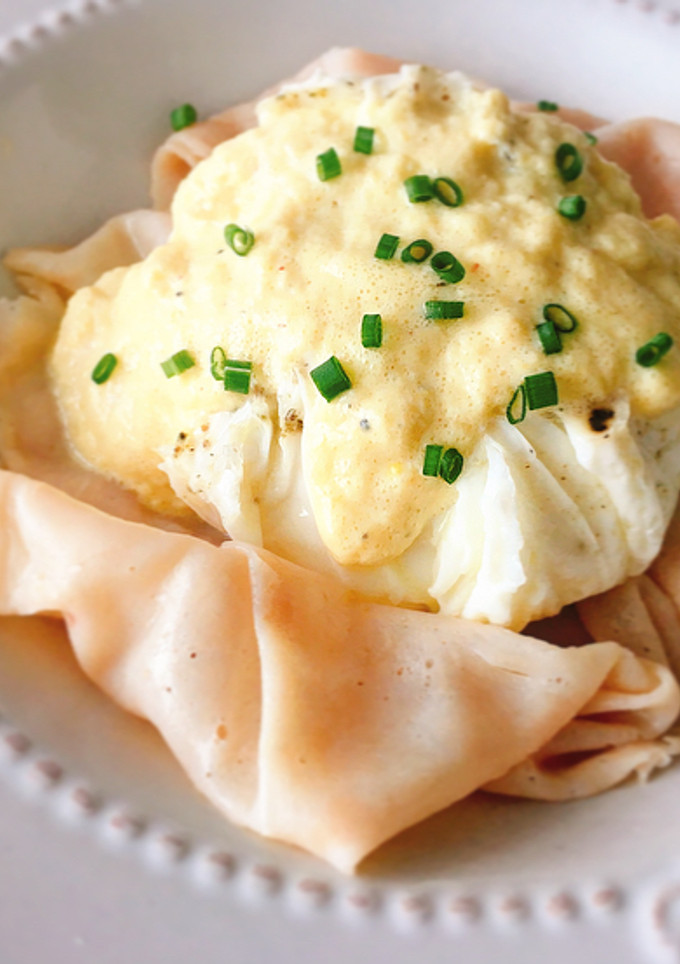 Una foto de Huevos benedict FIT