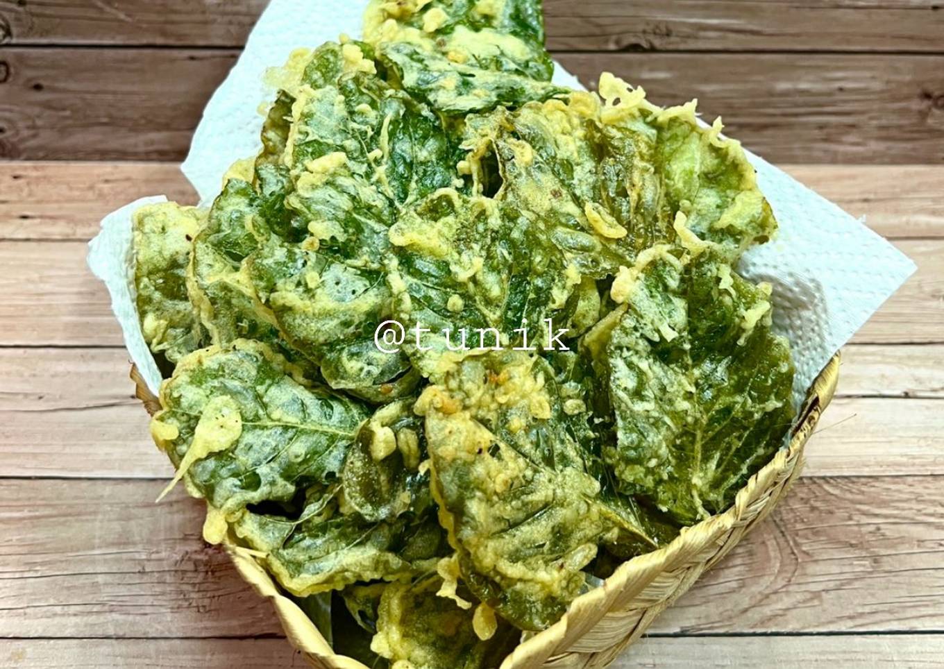 Resep Keripik Bayam Renyah yang Lezat Sekali