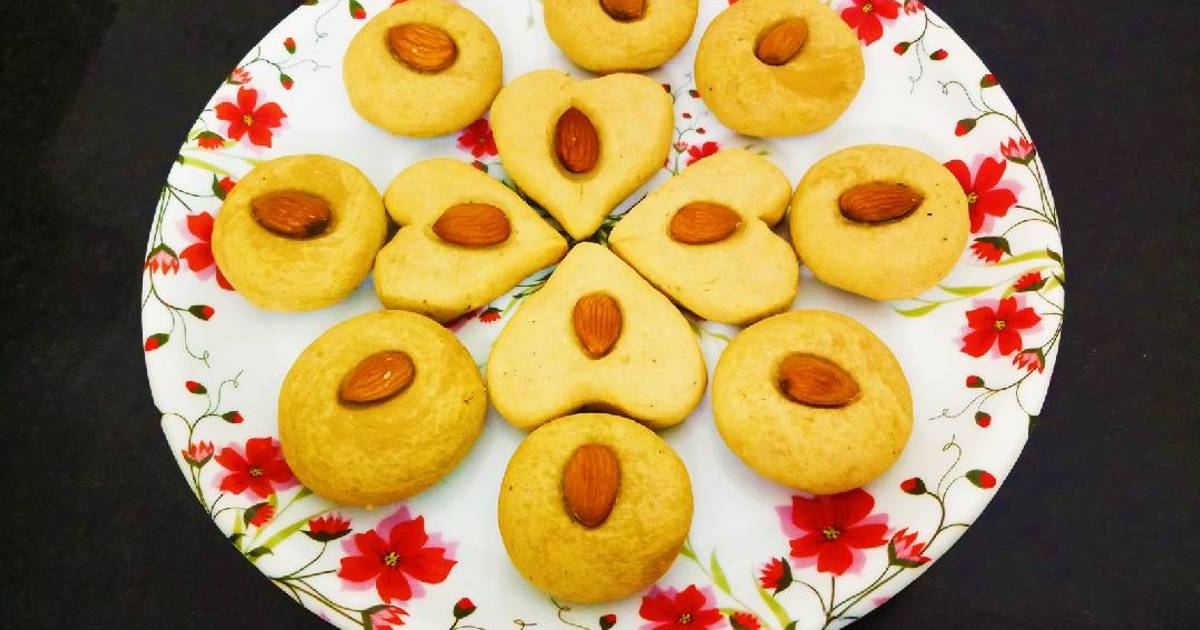 Whole Wheat Flour Jaggery Cookies Without Oven Recipe by Sunita Sahu Cookpad