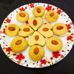A picture of Whole Wheat Flour Jaggery Cookies Without Oven.