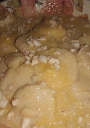 A picture of Rabri Rasmalai.