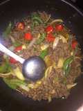Beef black pepper