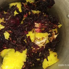 Pineapple zobo A picture of Pineapple zobo.