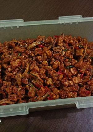 Foto resep Sambal Kering Tempe Teri ala Angkringan