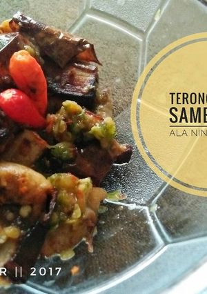 Foto resep Terong Penyet Sambal Ijo