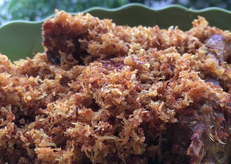 Ayam serundeng #BikinRamadhanBerkesan#