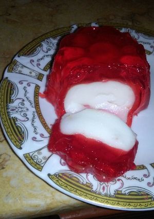 صورة لوصفة المهلبيه بالجيلي