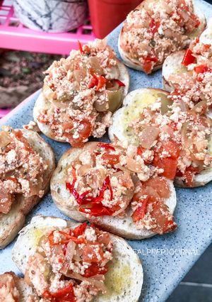 Foto resep Plant-Based Bruschetta