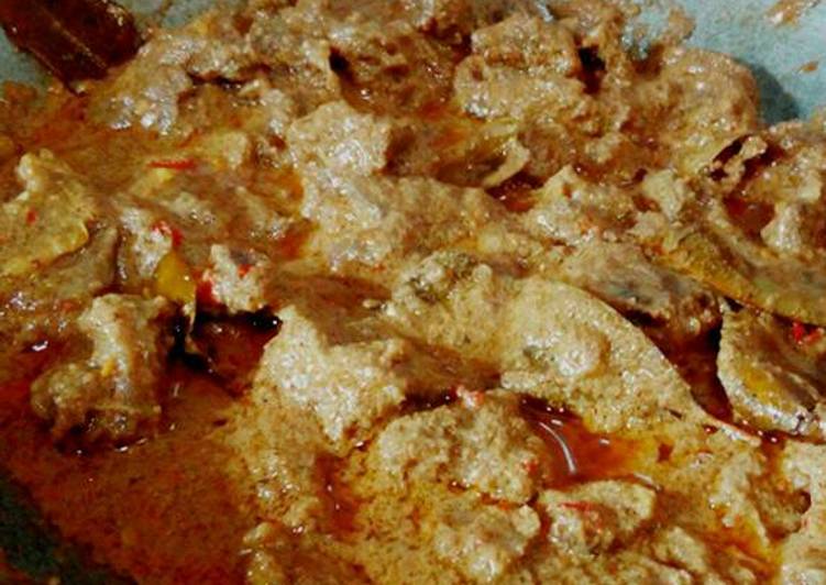 Bahan meracik Rendang Sapi👍 yang mudah