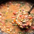 Slow cooker 15 bean & ham soup with or without pasta