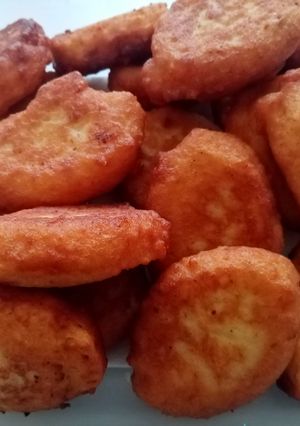 O poză a rețetei Chifteluțe din cartofi la lingură.