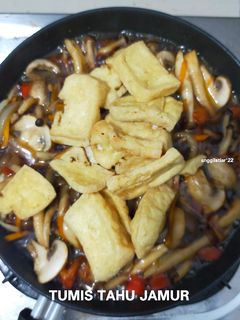 Foto resep Tumis Tahu Jamur