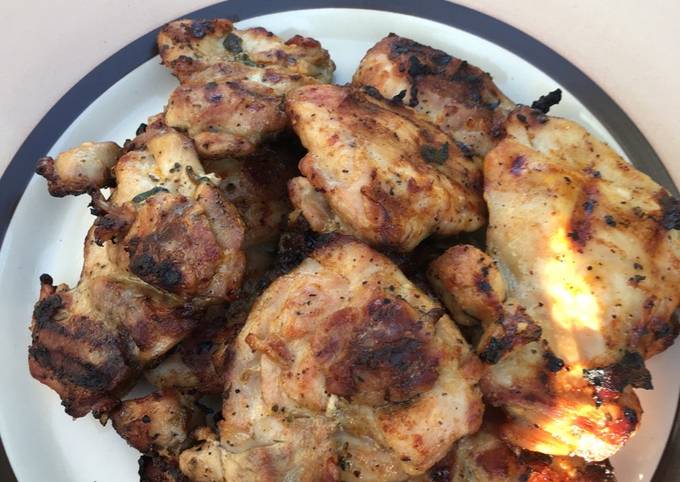 Bbq chicken with beer marinade