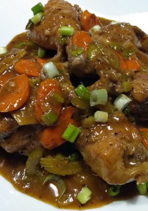 A picture of Ginger chicken.