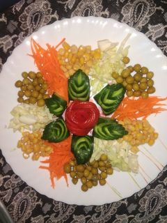 عکسی از دستور تزیین سالاد