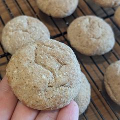 A picture of Eggnog Snickerdoodles.