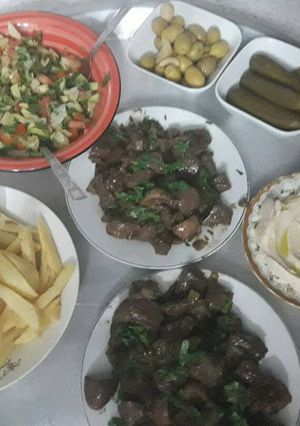 صورة لوصفة معلاق مقلى
